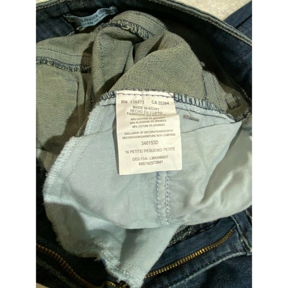 Lee Slender Secret Womens Bootcut Jeans sz 16P - Picture 11 of 12